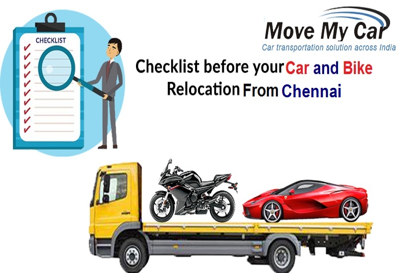 Car Bike Relocation From Chennai - MoveMyCar